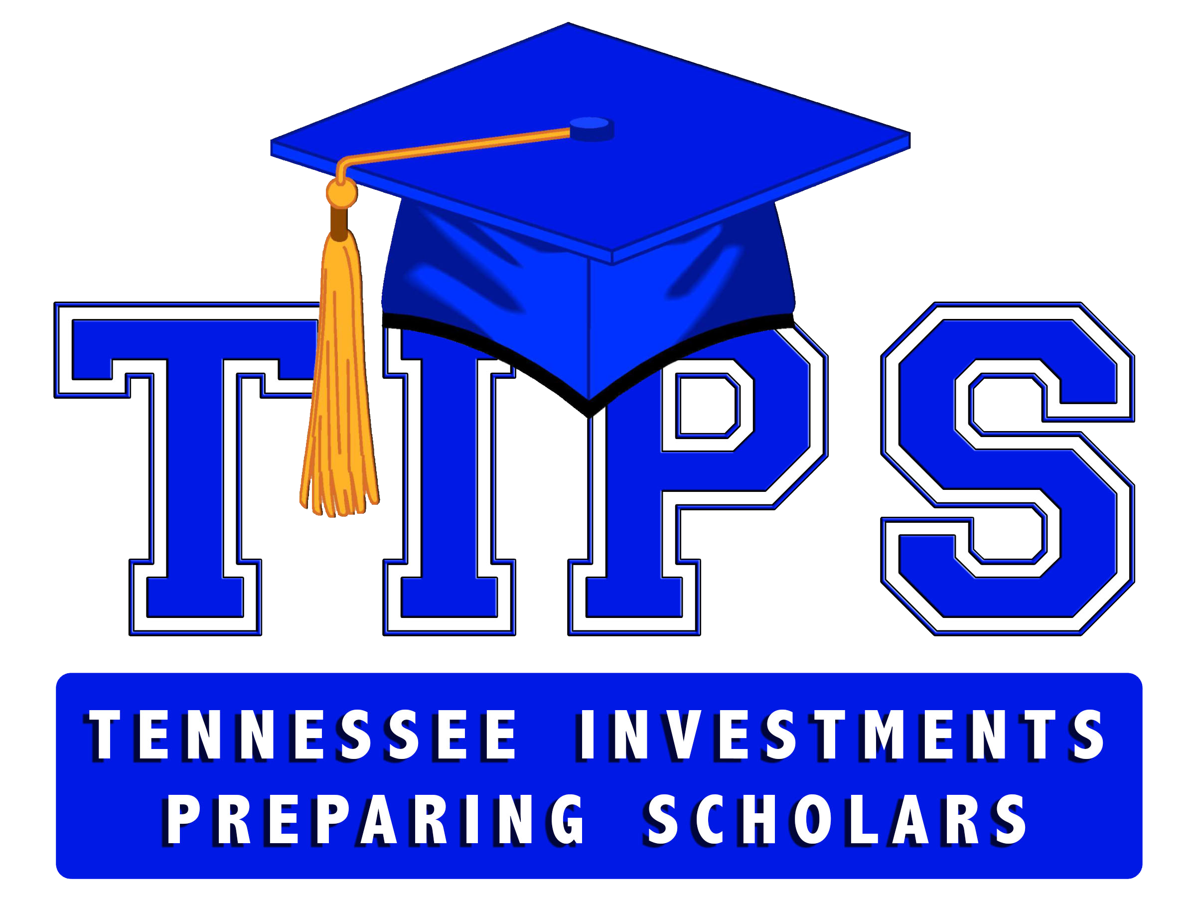 TIPS program logo. Tennessee Investments Preparing Scholars